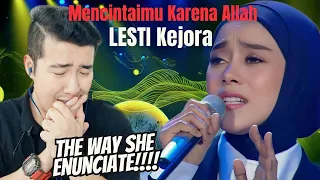 [REACTION] 🇮🇩 Lesti Kejora - Mencintaimu Karena Allah - Gala Live Show 9 - X Factor Indonesia 2024