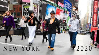 Jerusalema Dance Challenge New York Times Square. Master KG Feat. Nomcebo