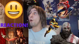 PlayStation Showcase Games REACTION! (Spider-Man 2, GOW Ragnarok, Wolverine) I Alex Molina93