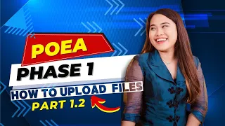 POEA SERIES// PHASE 1 HOW TO UPLOAD FILES PART 1.2 #tfetp