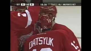 Pavel Datsyuk 1st and Last NHL Goal Ever