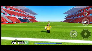 HOW TO SAVE BICYCLE KICK IN ROBLOX SUPER LEAGUE SOCCER