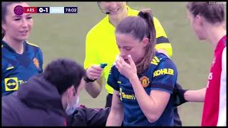 Ona Batlle vs Arsenal girls & Katie McCabe red card