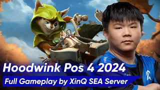 XinQ Hoodwink Soft Support 7.35b | Dota 2 2024 Pro Gameplay