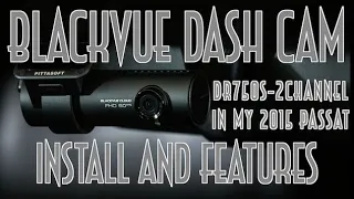 Dash Cam install | BlackVue DR750S-2CH | 2015 Volkswagen Passat