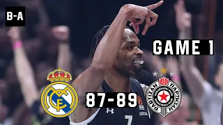 Real Madrid - Partizan Belgrade 87-89 | Full Highlights | Euroleague Playoffs Game 1 | 25.04.2023