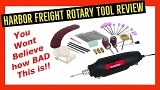 Harbor Freight Rotary Tool / Drill Master Rotary Tool Kit Review