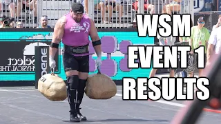 WORLD'S STRONGEST MAN | EVENT 1 RESULTS 2024