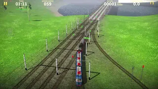 Electric Trains gameplay on NEW MAP  'Coast'   version 0.752b