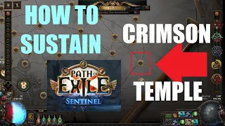 Path of Exile How To Sustain Crimson Temple Map For The Apothecary in Sentinel League - 1022