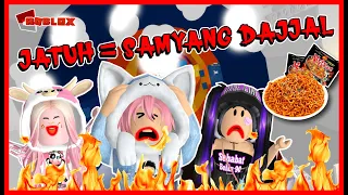 CHALLENGE OBBY!! MATI = MAKAN SAMYANG !! Feat @sapipurba & @Bells90 - Climb Time - Roblox Indonesia