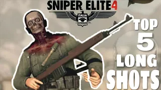 Top 5 insane long shots in sniper elite 4. || ImDante!