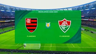 PES 2021 - CR FLAMENGO x FLUMINENSE FC ( 1080p/60FPS ) CLÁSSICO FLA-FLU ( CAMPEONATO BRASILEIRO )