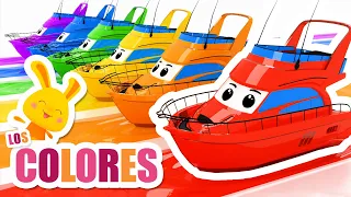 ¡NUEVO! ¡Los colores del arcoiris! | Aprende los colores con Barcos | Titounis