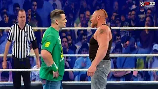 Full Match - Brock Lesnar vs John cena - Universal Title match | WWE Night of champion 2023