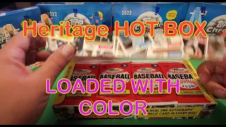 WHAT A HIT! Heritage 2022 Baseball Card Hobby Box Opening!