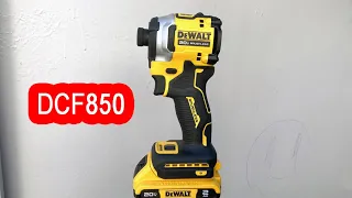 Dewalt DCF850 Impact driver Atomic *NEW* - Unboxing