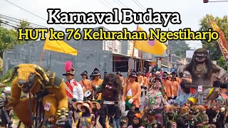 Karnaval Budaya HUT ke 76 Kelurahan Ngestiharjo Kasihan Bantul