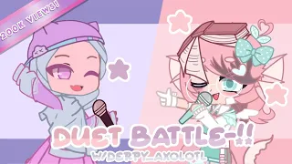 Outfit Battle/Duet Challenge w/@Derpy_Axolotl | ♡︎ | Gacha Club Indonesia 🇮🇩 | ♡︎ |