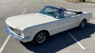 Test Drive 1965 Ford Mustang Convertible SOLD $35,900 Maple Motors #1886