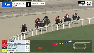 Gulfstream Park Carrera 4 - 18 de Enero 2023