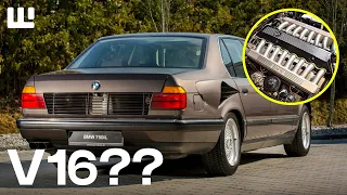 BMW's V16 that never saw the Autobahn! | Findwagen #bmw #bmw7series #v16