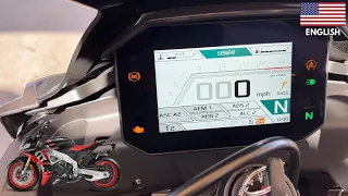 NEW GEN APRILIA TUONO V4 FACTORY RIDING MODES AND ASSISTS EXPLAINED