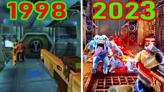 Evolution of Warhammer 40,000 Games ( 1998-2023 )