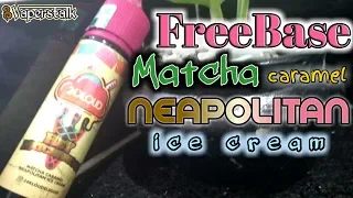 Hey Matcharena ! Freebase Matcha Caramel Neapolitan Ice Cream