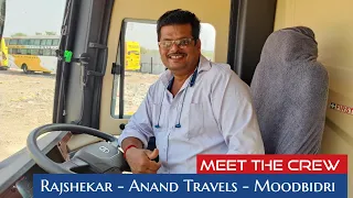 Anand Travels Mangalore to mumbai bus Meet Rajshekar