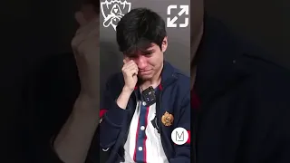 La dura realidad de los esports: El llanto de Yike tras la eliminación de G2 #worlds2023