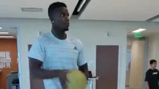 PAUL POGBA IS RECOVERING FROM HIS INJURY