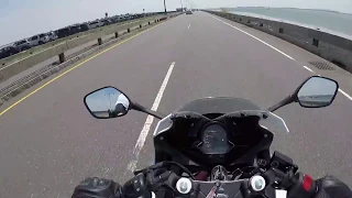 What happens when you run out of oil while riding a motorcycle