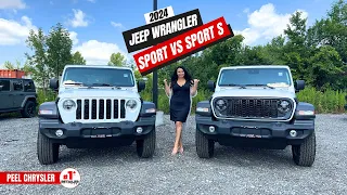 2024 Jeep Wrangler 2-DR SPORT vs SPORT S: What's DIFFERENT?! | FOR SALE  Toronto & Mississauga, ON