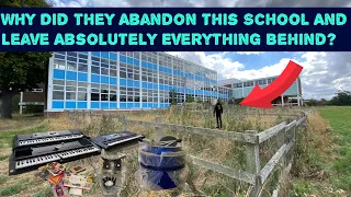 This School Has Been Abandoned & Left With Absolutely Everything Inside.. But Why?