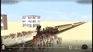 JUPITER THE DESERT TRAINZ! - THE STATION RIDE! - DESERT TRACKS! - TRAINZ RAILROAD SIMULATOR