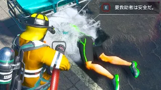 消防隊員となって好き放題やるFirefighting Simulator