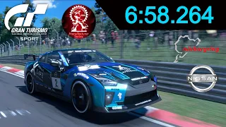 GT Sport - Nurburgring Nordschleife TT - Nissan GTR gr.4 - 6:58.264