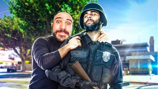 ANAS EL MAGHRIBI BRAQUE LA POLICE ! ( GTA RP )