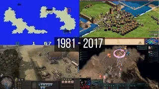 Evolution of Real Time Strategy (RTS) games from 1981 to 2017