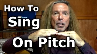 How To Sing On Pitch – How To Sing In Tune – Ken Tamplin Vocal Academy