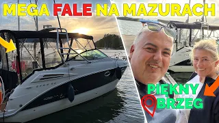 TE FALE 🌊 ROBIŁY WRAŻENIE 🛥 PROBLEMY Z WEJŚCIEM DO PORTU, PIĘKNY BRZEG