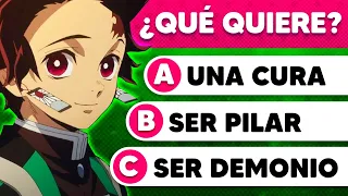 🔥 ¿CUÁNTO SABES DE TANJIRO Y NEZUKO? 🤔⚔️🌸 Demon Slayer Temporada 1 | Preguntas de Kimetsu no Yaiba