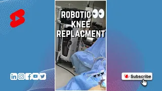 👀Robotic Knee Surgery #shorts