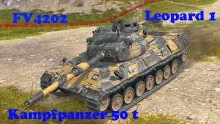 FV4202 ● Leopard 1 ● Kampfpanzer 50 t - WoT Blitz UZ Gaming
