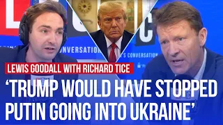 Donald Trump made the world 'safer' than Joe Biden, says Richard Tice | LBC