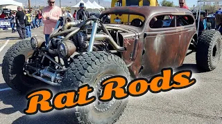 RAT RODS!!! @ Rockabilly Reunion Car Show 2023 - Lake Havasu, Arizona