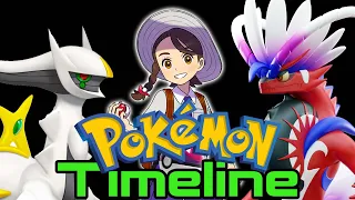 Complete Pokemon Timeline with Scarlet and Violet!