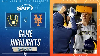 Justin Verlander grinds through five scoreless but Brewers still go on to edge Mets | SNY