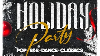 Holiday Christmas Party Mix (Pop, Classics, R&B, Dance) | DJ Santana